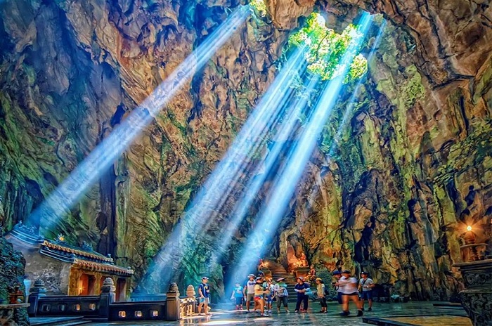 Động Huyền Không - Ngũ Hành Sơn 