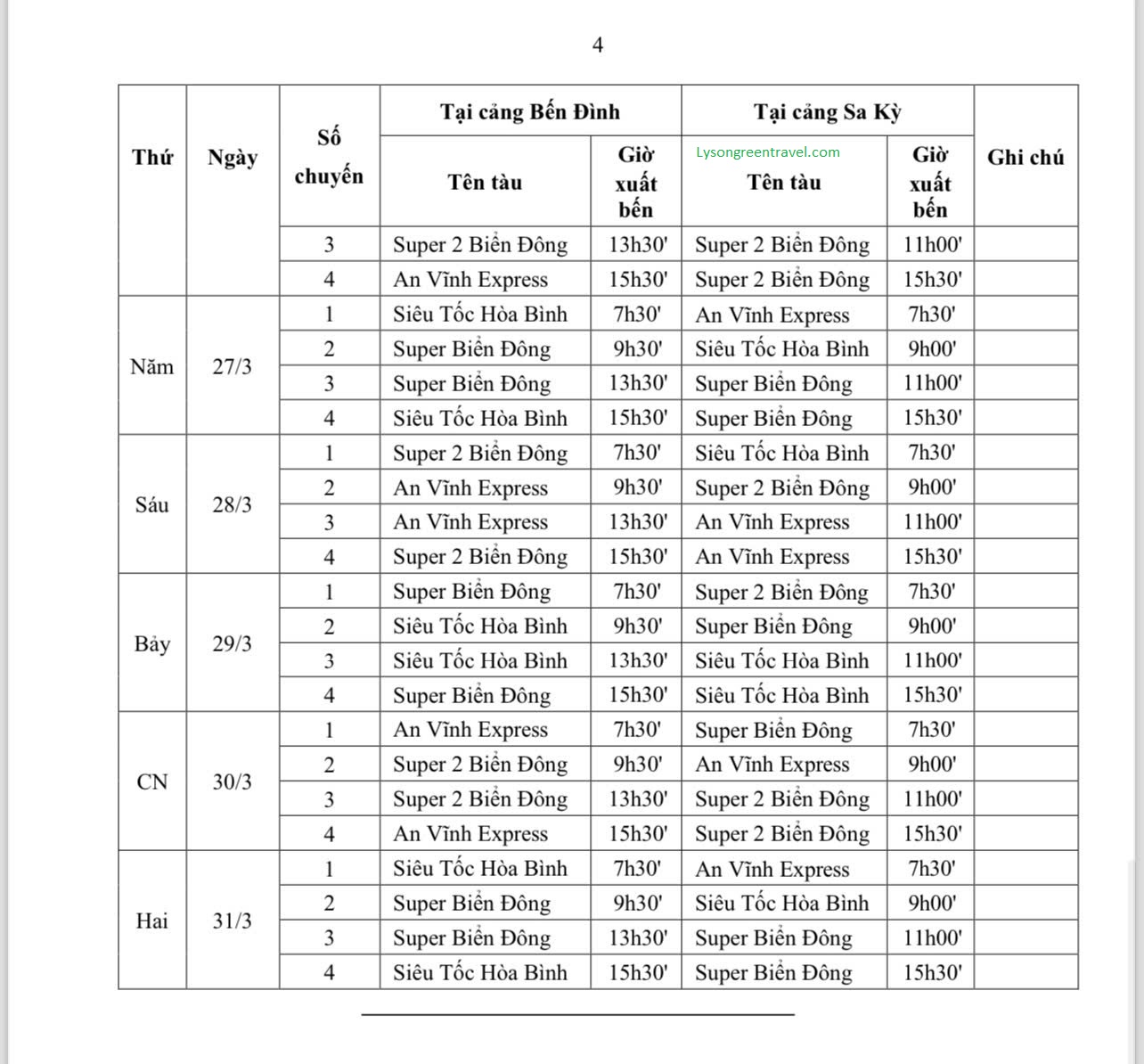 Lịch tàu đi Đảo Lý Sơn tháng 3 - 2025 (4)